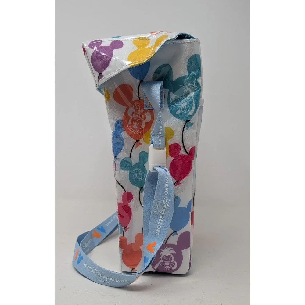 Tokyo Disney Resort Retro Popcorn Case Bucket Mickey Balloon Shoulder Bag Japan